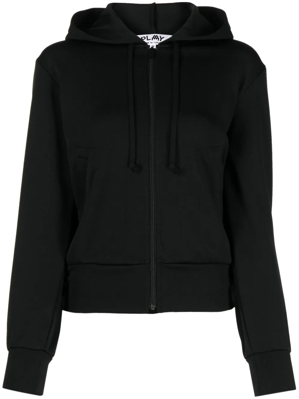 Logo-Appliqué Zip-Up Hoodie