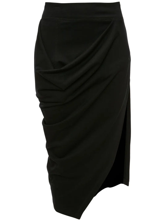 Asymmetric Draped Skirt