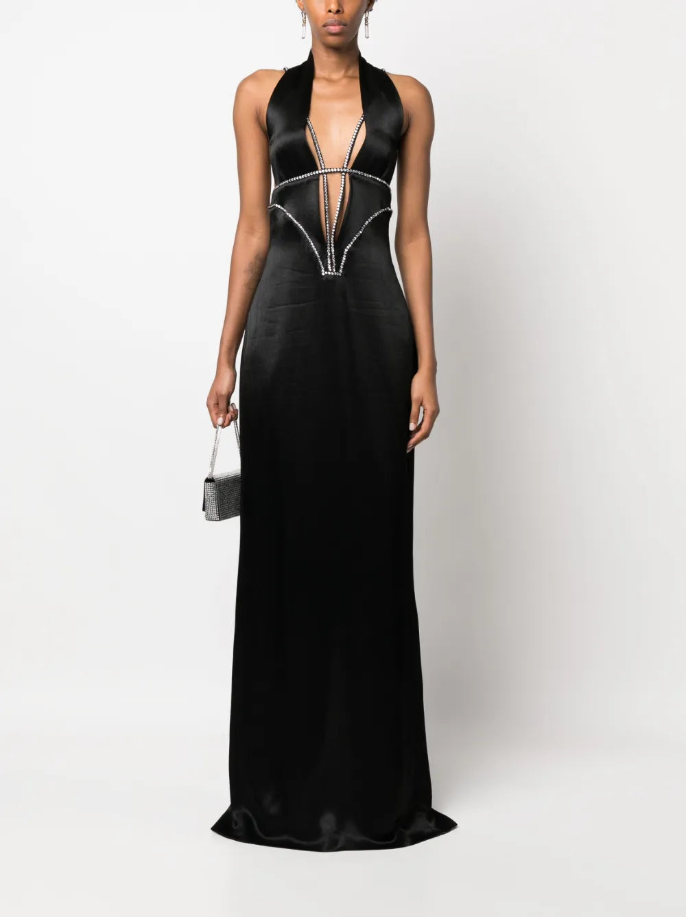 Crystal-Embellished Dress