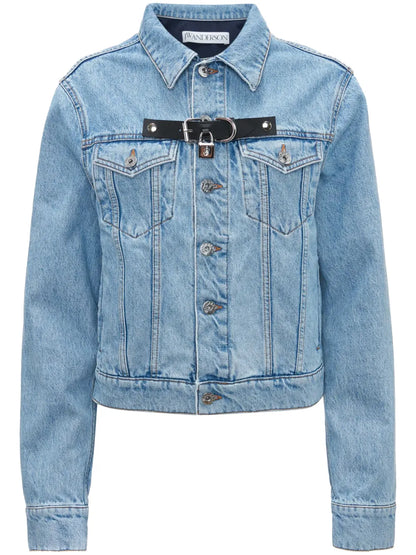 Padlock Strap Trucker Jacket