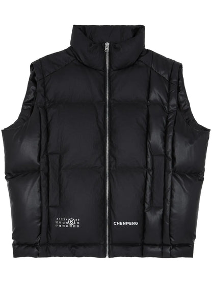 Numbers-Logo Padded Gilet