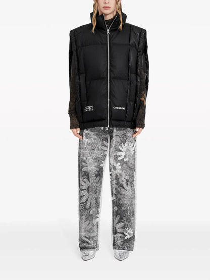 Numbers-Logo Padded Gilet