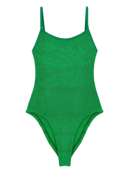 Pamela Crinkled-Finish Swimsuit