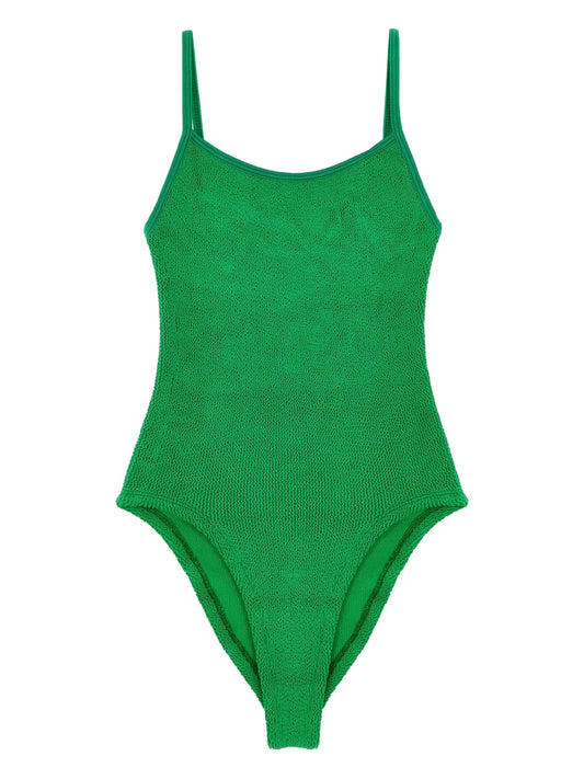 Pamela Crinkled-Finish Swimsuit