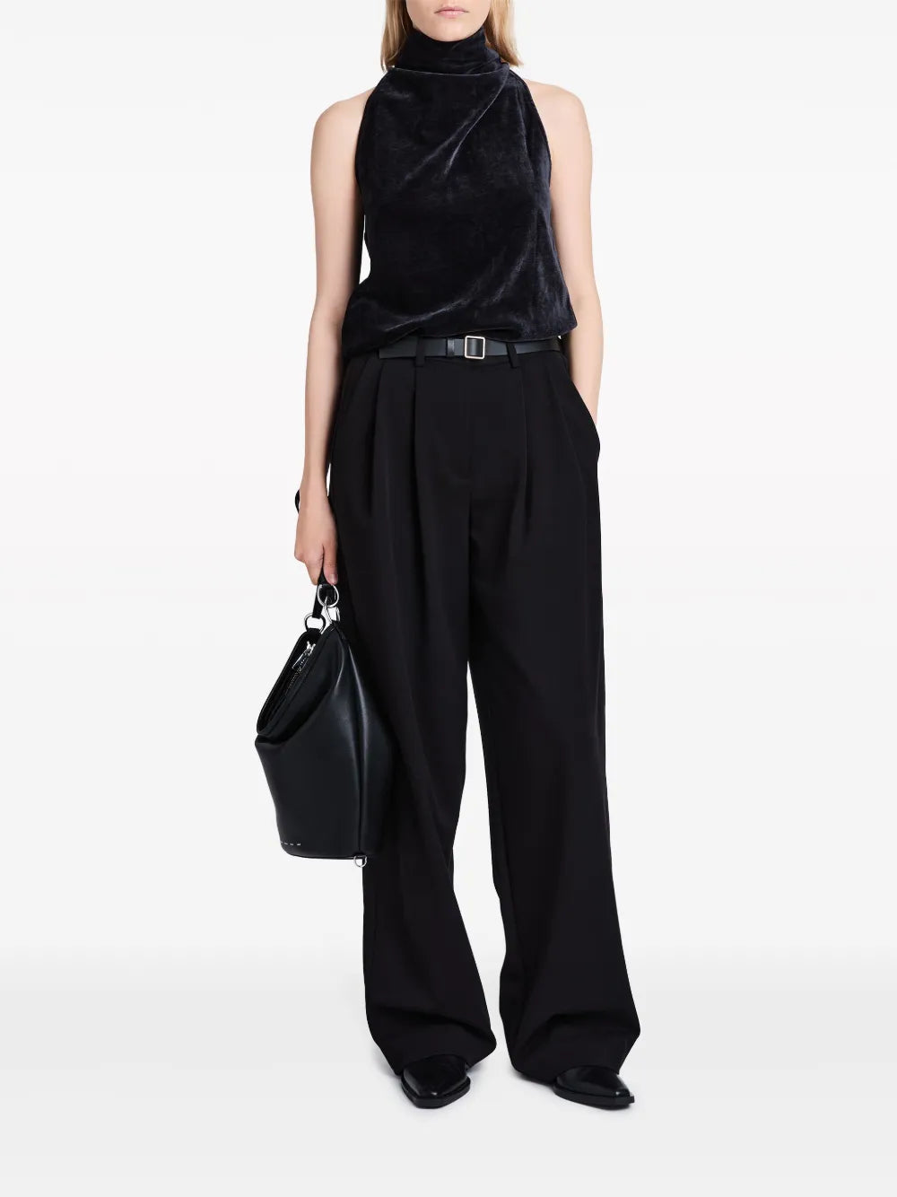 Halterneck Sleeveless Top