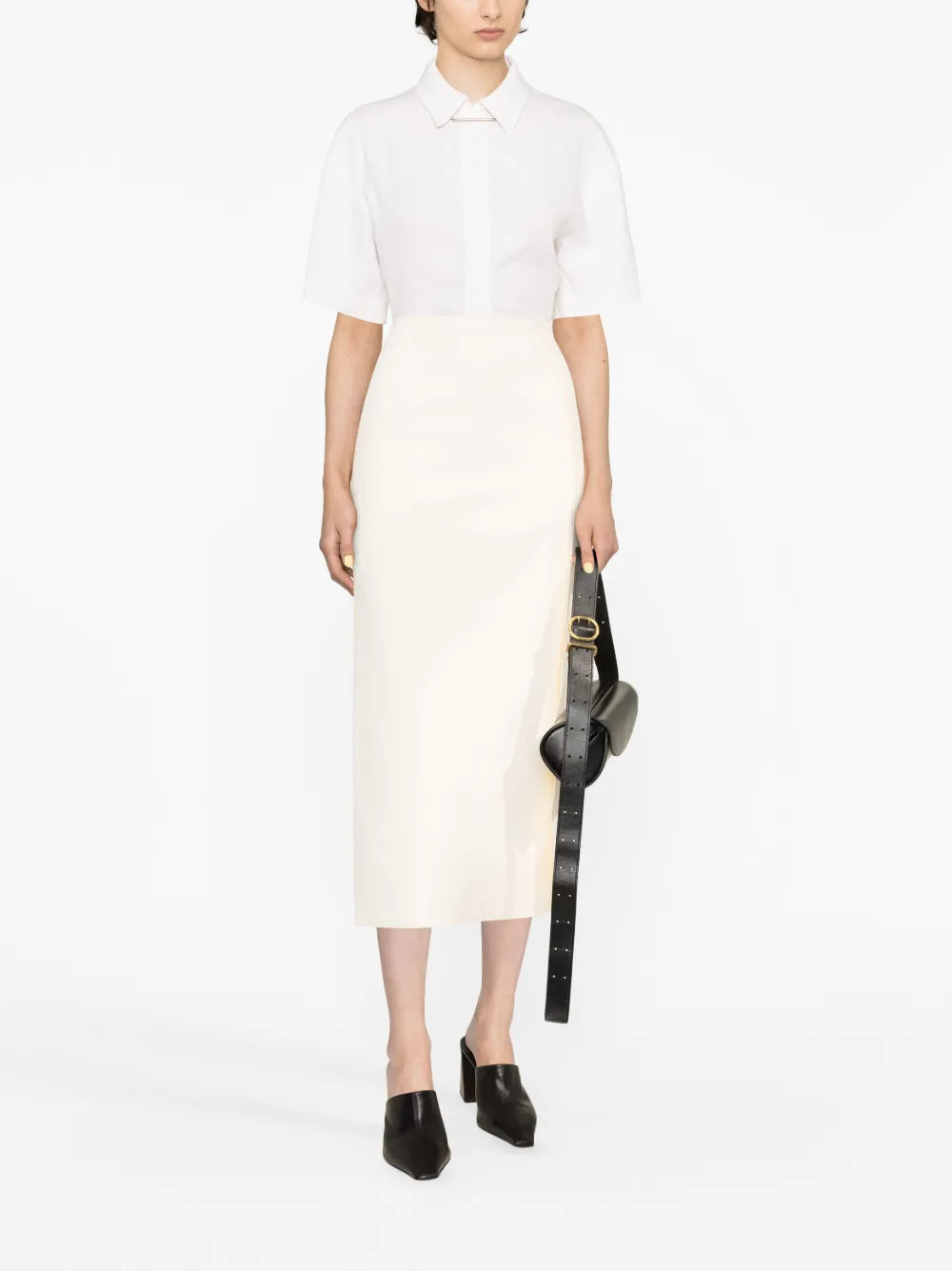 Wrap Midi Skirt