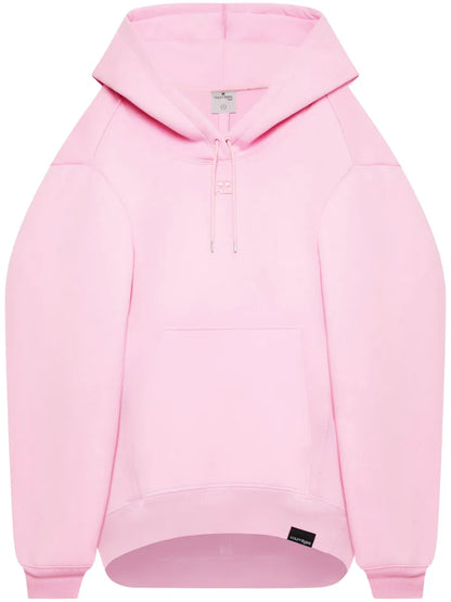 Logo-Embroidered Hooded Minidress