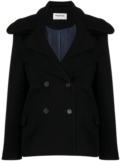 Double-Collar Double-Breasted Coat