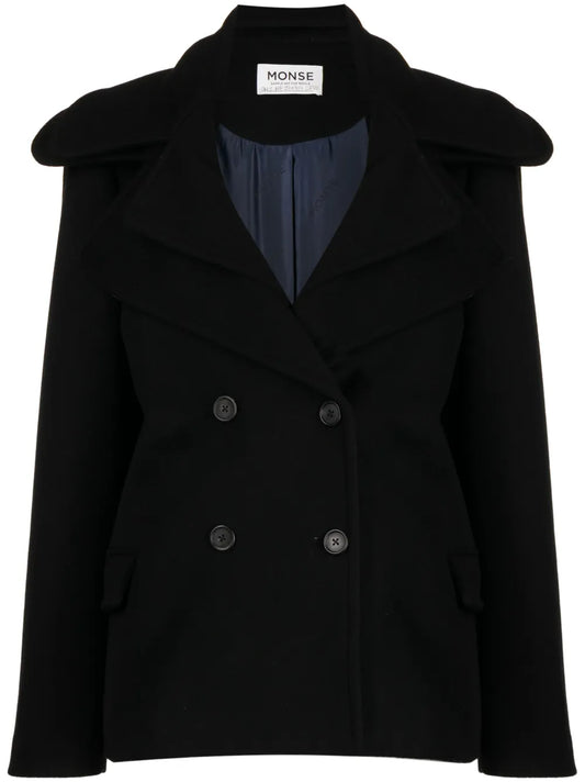 Double-Collar Double-Breasted Coat
