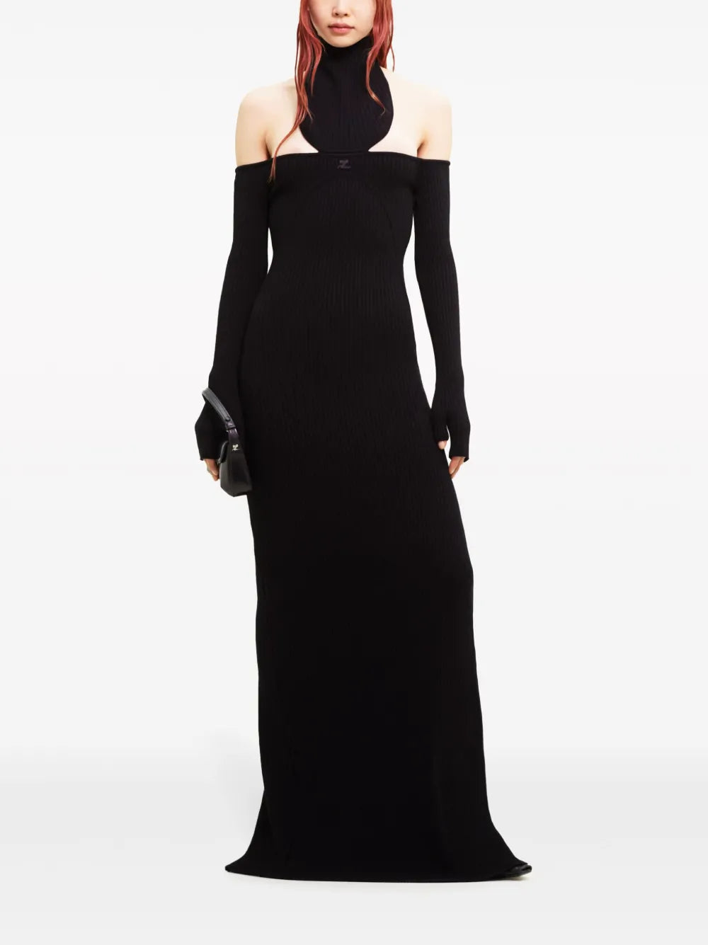 Ribbed-Knit Maxi Dress
