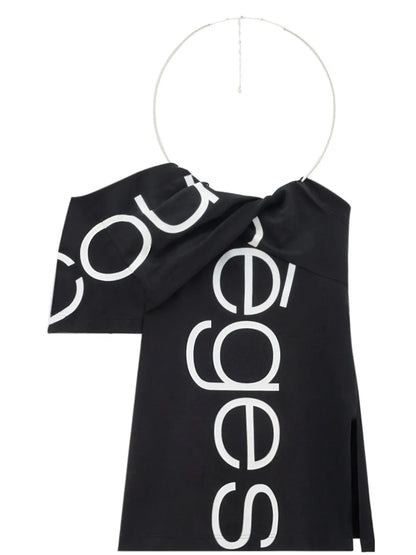 Logo-Print Organic-Cotton Top
