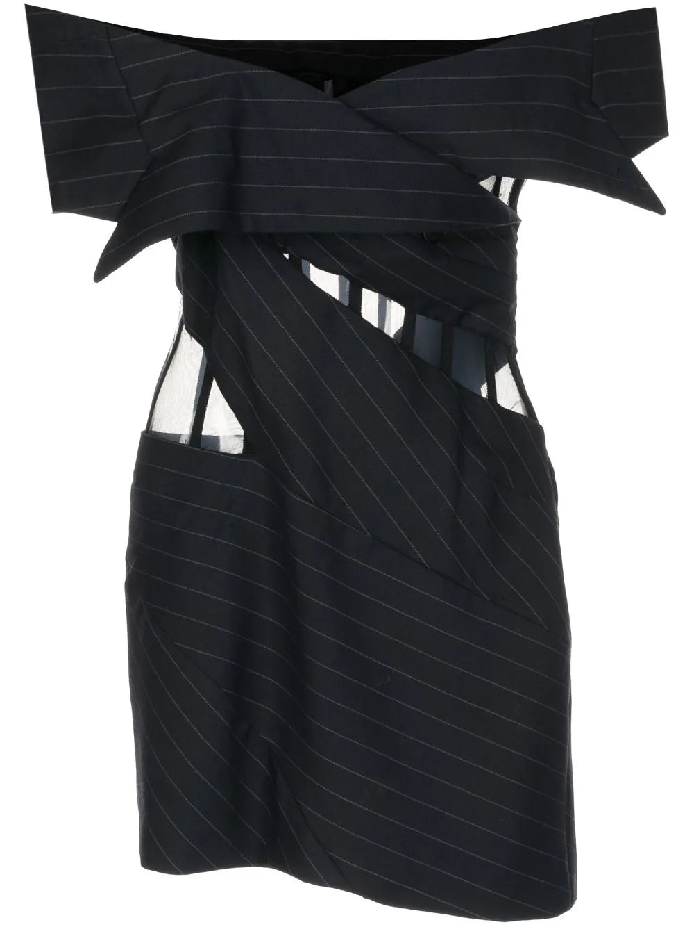 Off-Shoulder Corsed-Style Dress
