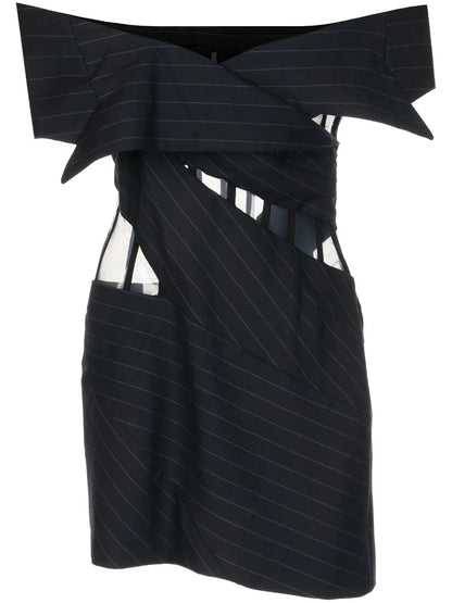 Off-Shoulder Corsed-Style Dress