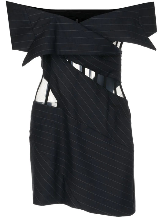 Off-Shoulder Corsed-Style Dress