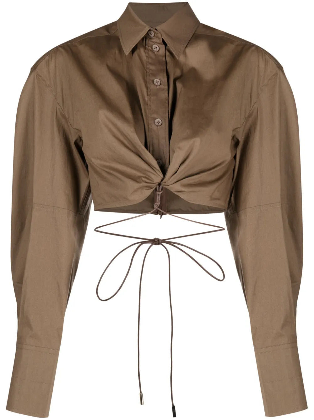 La Chemise Plidao Cropped Shirt