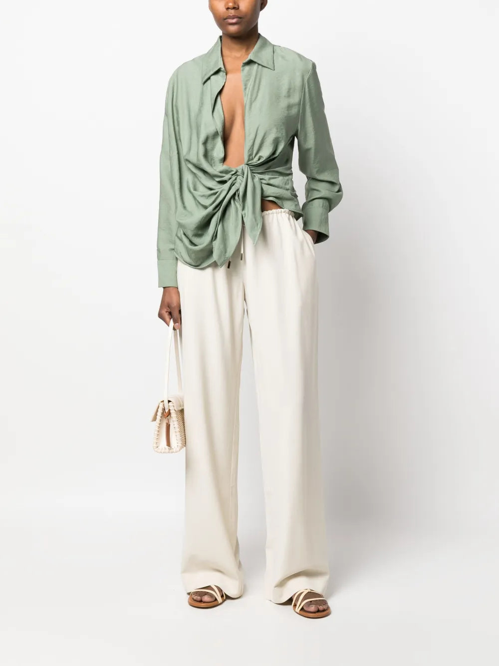 Le Pantalon Mentalo Wide-Leg Trousers