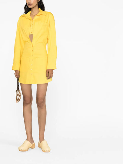 La Robe Baunhilha Mini Shirt Dress