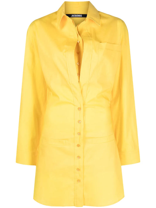 La Robe Baunhilha Mini Shirt Dress