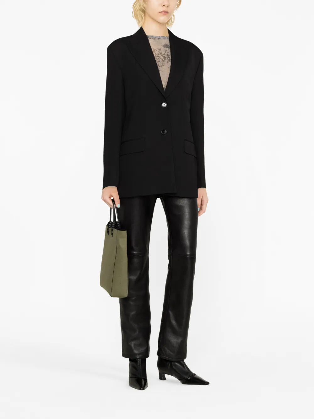 Single-Breasted Blazer