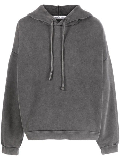 Logo Patch Cotton Hoodie