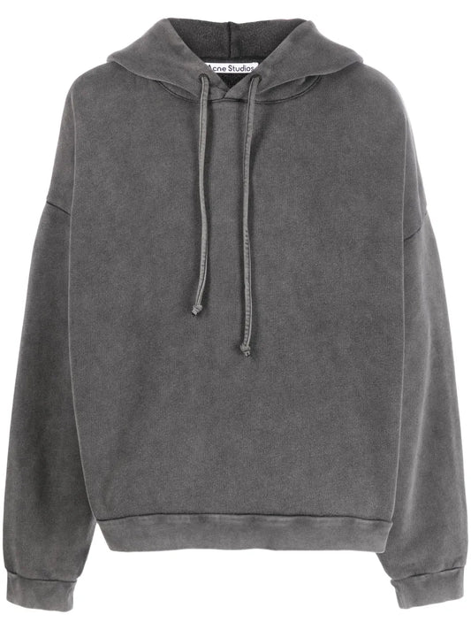 Logo Patch Cotton Hoodie