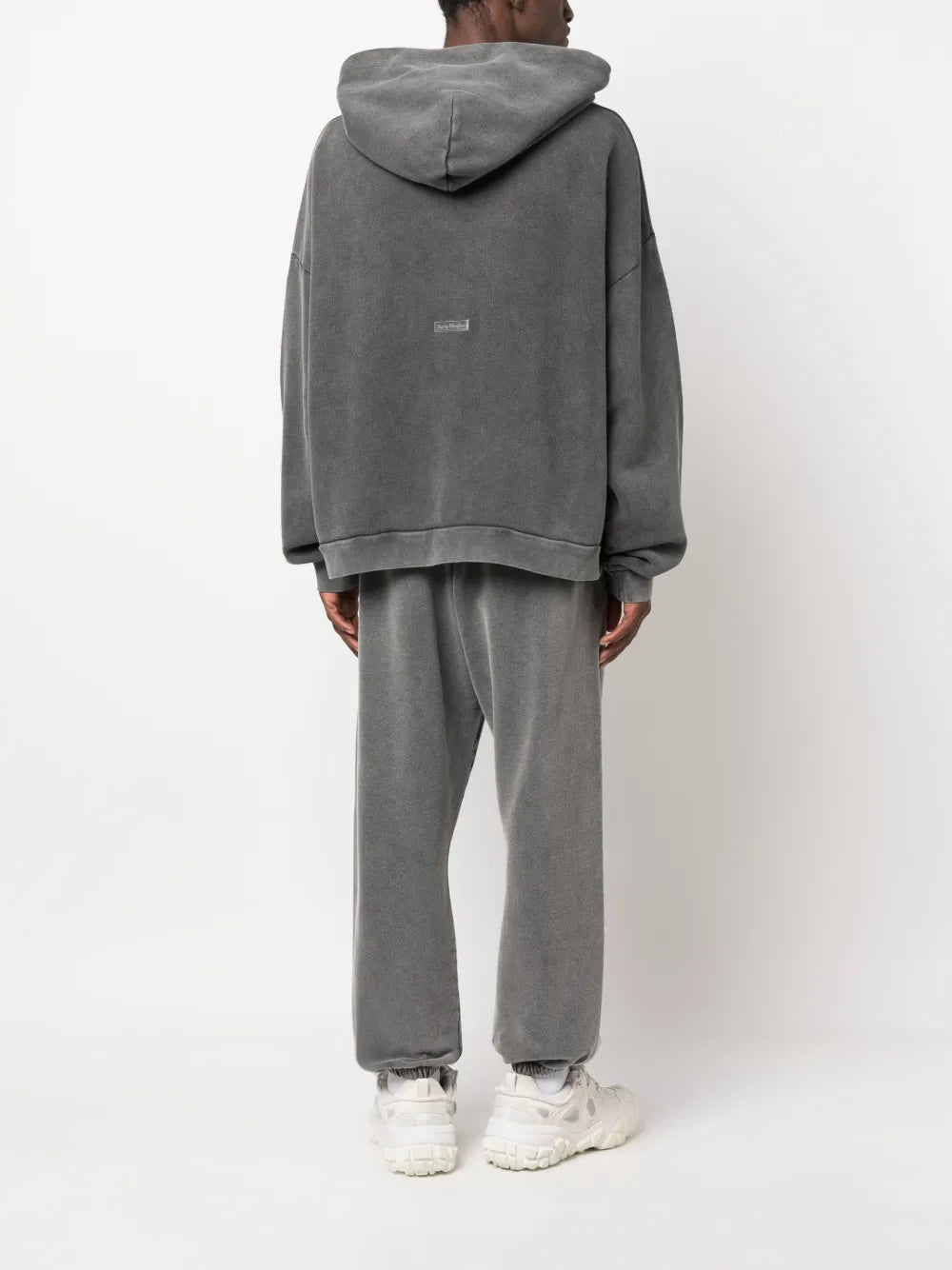 Logo Patch Cotton Hoodie