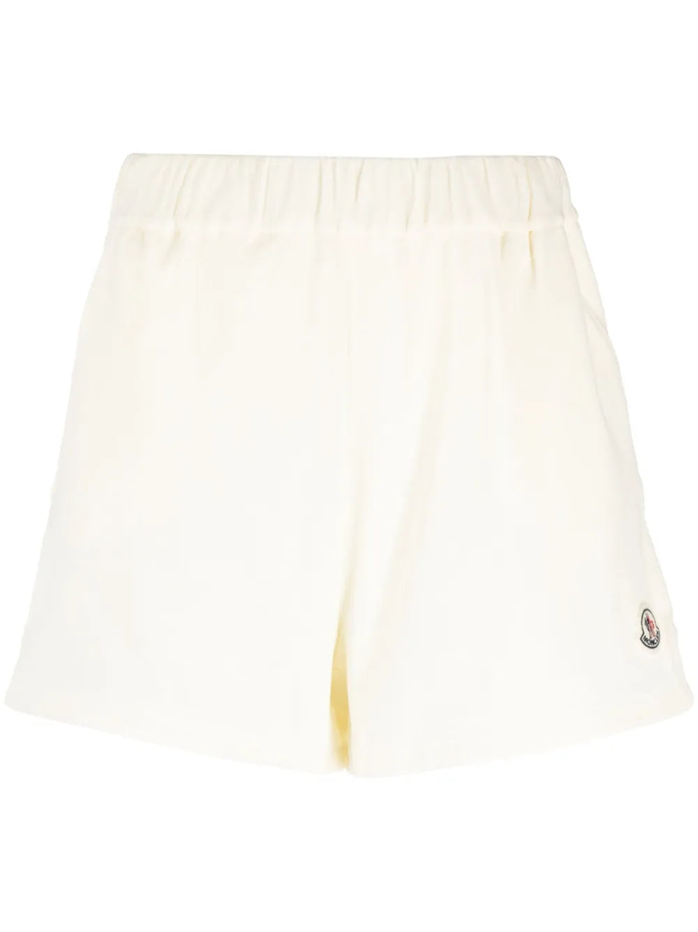 Logo-Patch Velour Shorts