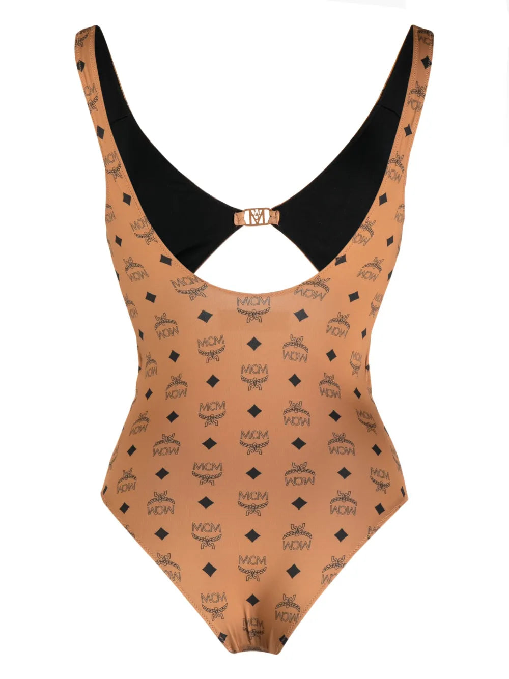 Monogram-Print Swimsuit