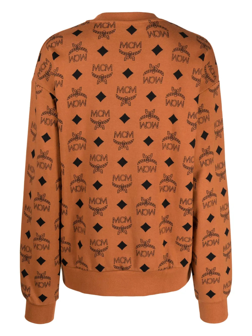 Monogram-Print Cotton Sweatshirt