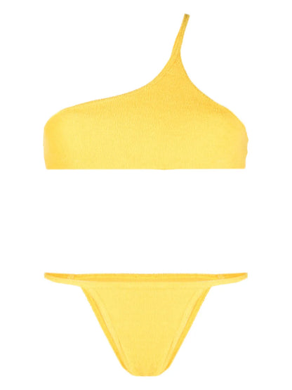 One-Shoulder Terry-Cloth Bikini