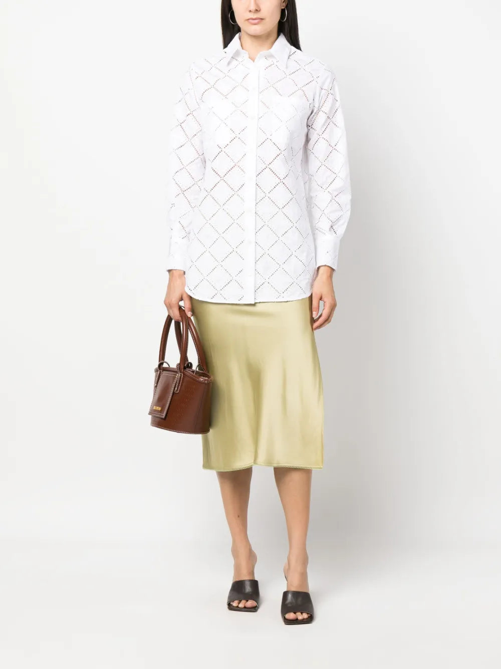 Perforated Long-Sleeved Shirt