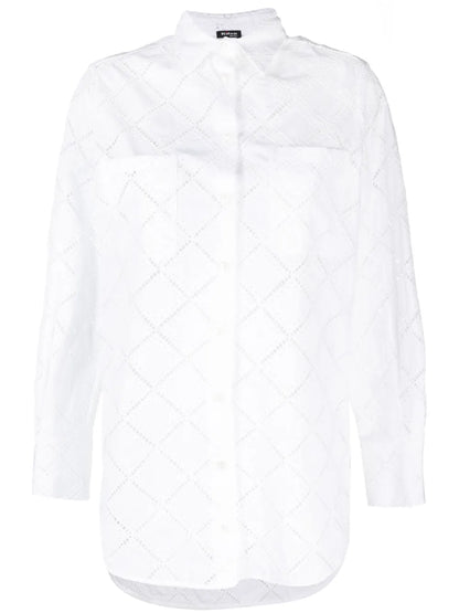 Perforated Long-Sleeved Shirt