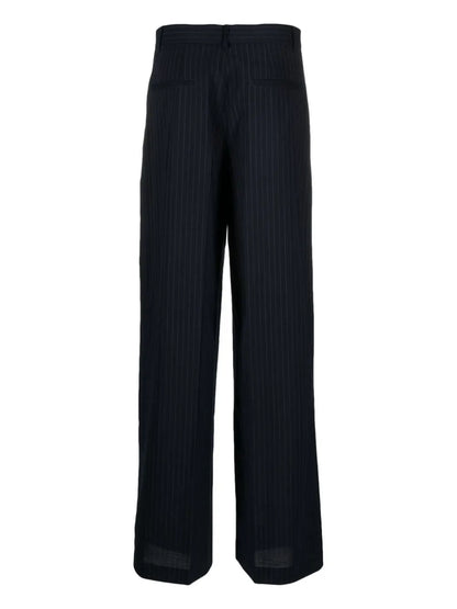 Tailored Pinstripe-Pattern Trousers