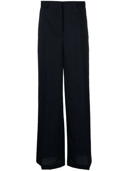 Tailored Pinstripe-Pattern Trousers