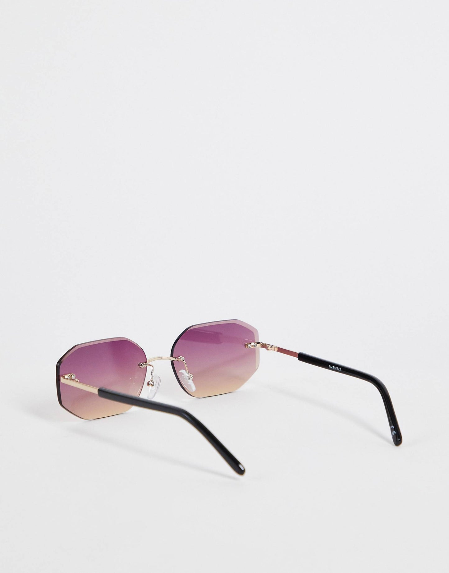 90S Retro Rimless Sunglasses