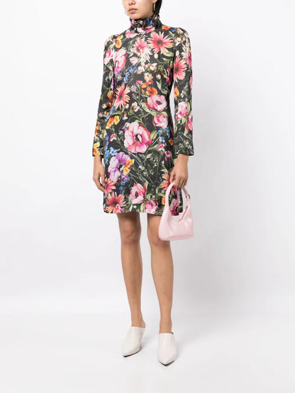 Romeo Floral-Print Shift Minidress