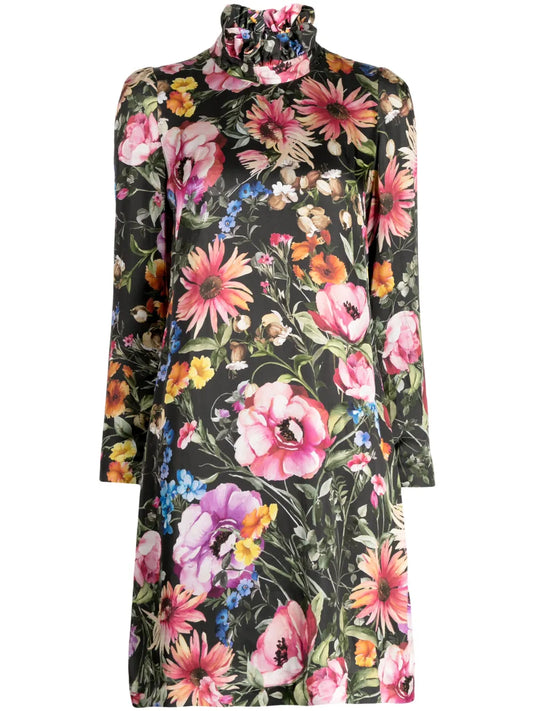 Romeo Floral-Print Shift Minidress