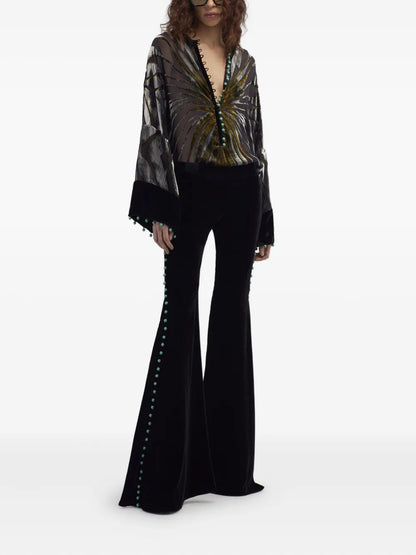 Patterned Blouse