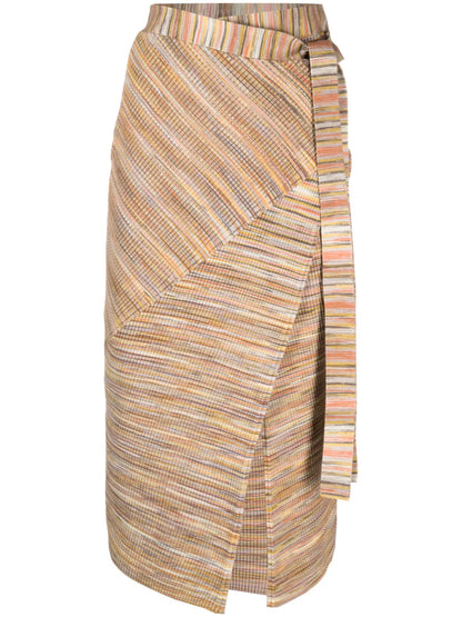 Paris Space-Dye Knitted Skirt