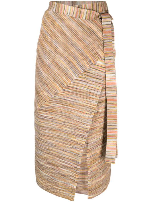 Paris Space-Dye Knitted Skirt