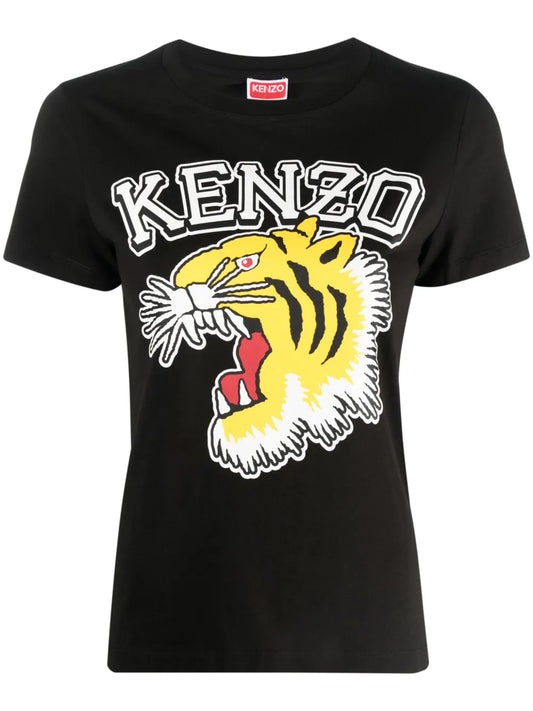 Tiger Varsity Cotton T-Shirt