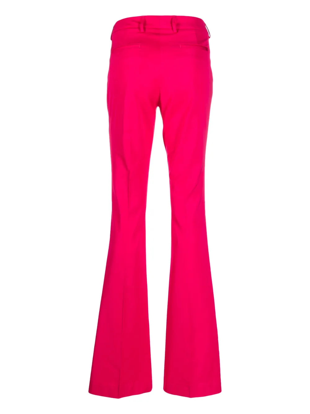 Mid-Rise Flared Trousers