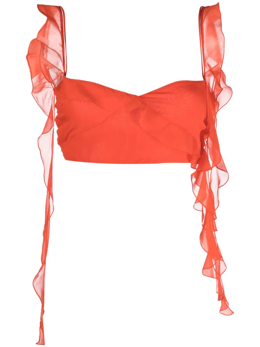 Ruffle Bralette Top