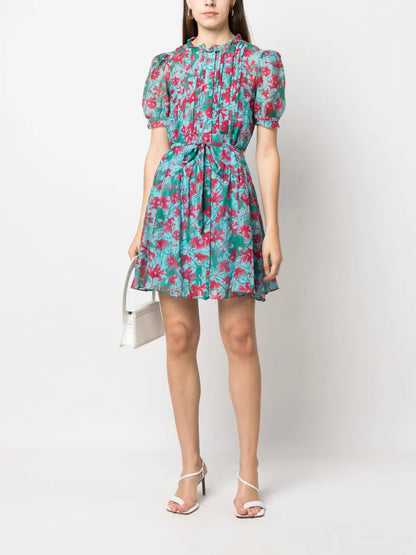Penny Floral-Print Shirt Dress