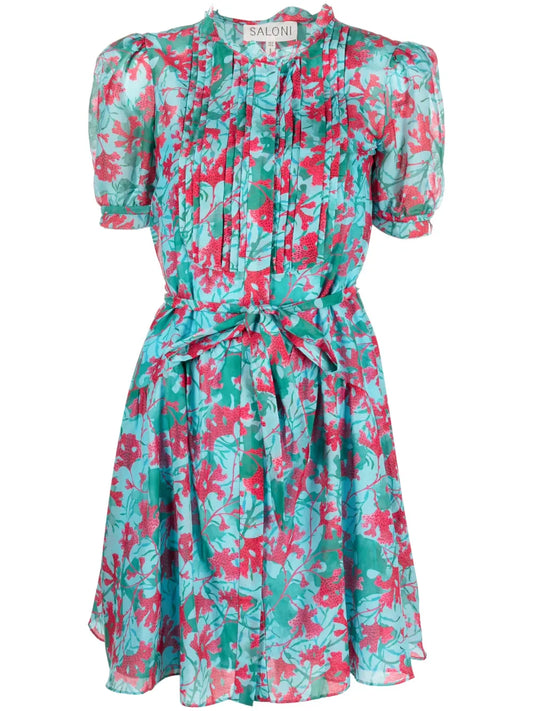 Penny Floral-Print Shirt Dress