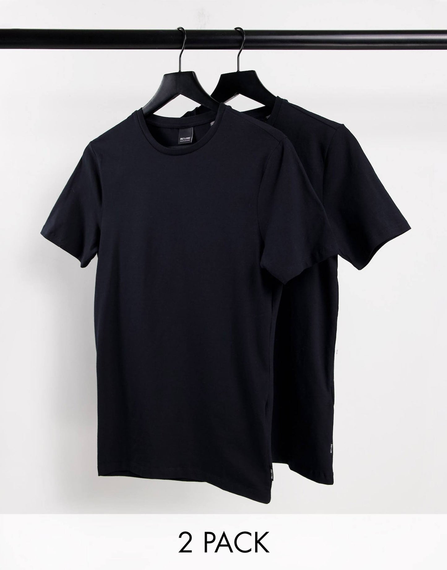 2 Pack Crew Neck T-Shirts