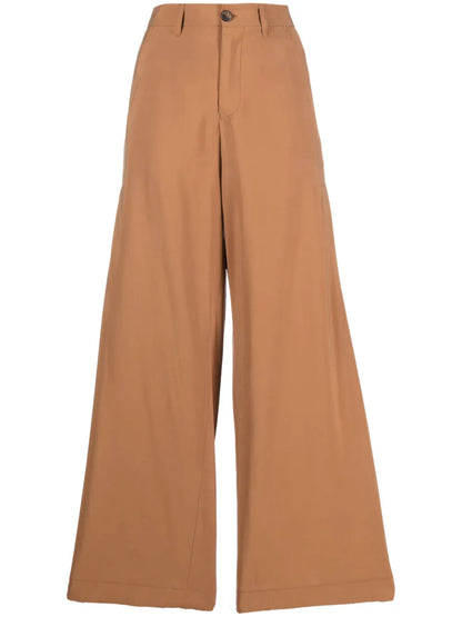 Mid-Rise Palazzo Pants