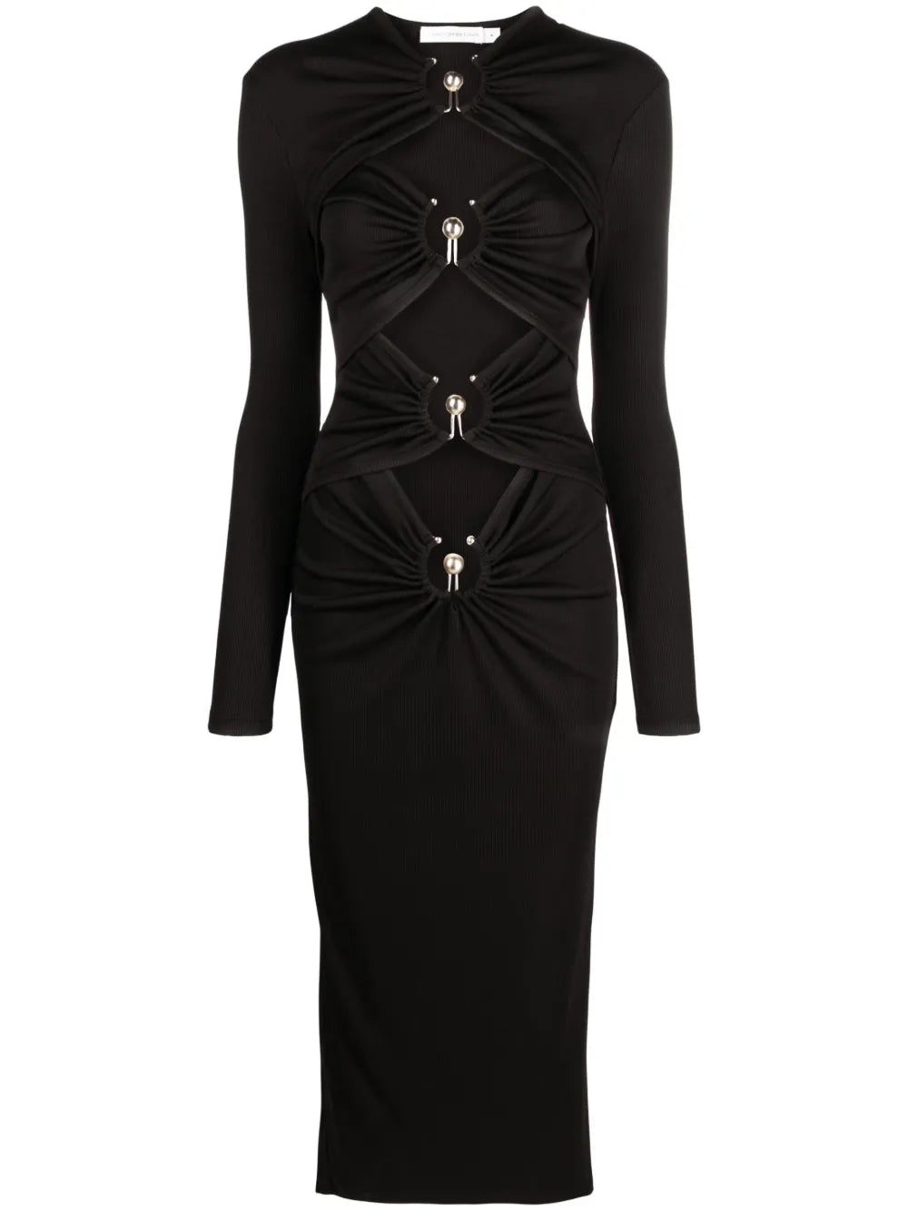 Orbit Cut-Out Midi Dress