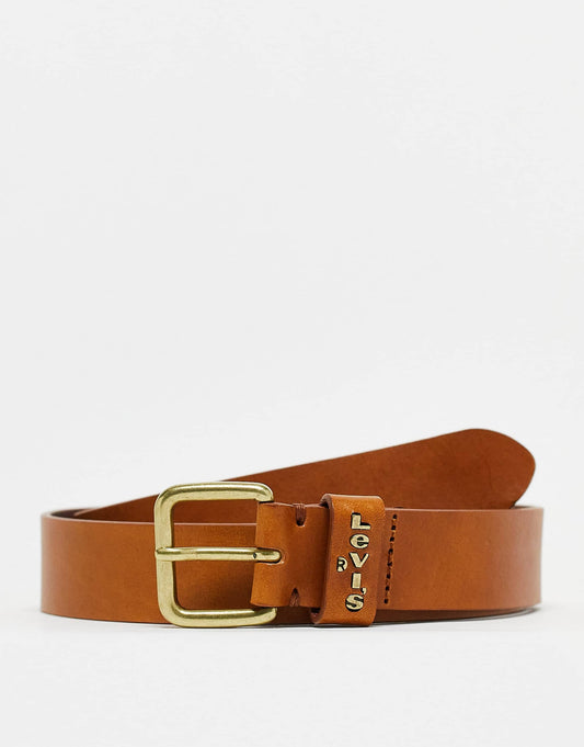 Leather Logo Belt