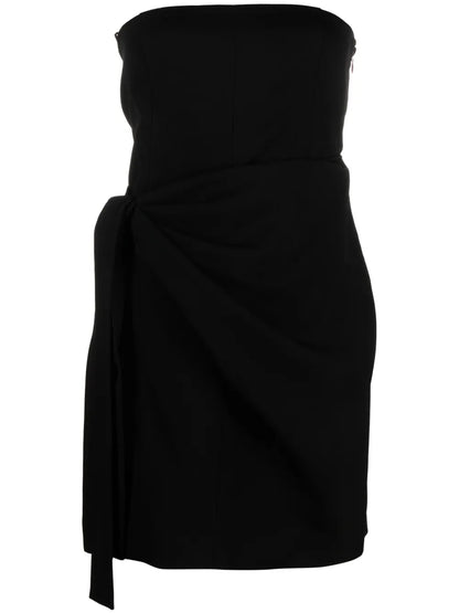 Natal Knot-Detail Mini Dress